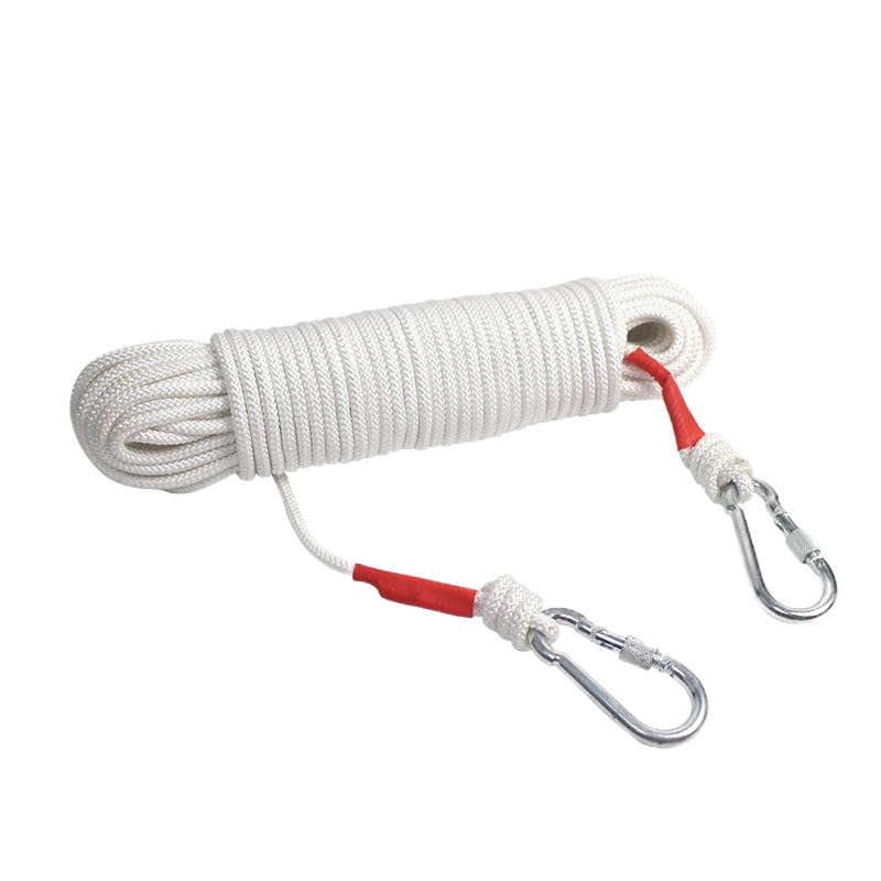 户外钢芯绳晾衣绳闪电客晒被子绳子捆绑绳消防逃生绳吊物外卖保险绳 25米(防下垂)