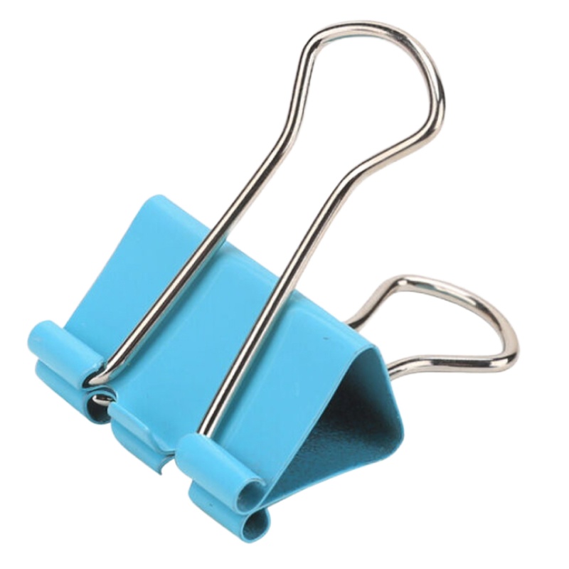 得力长尾夹混合装文具小号多功能书夹子试卷夹燕尾夹凤尾夹文件夹子文具票夹办公用品金属小夹子固定