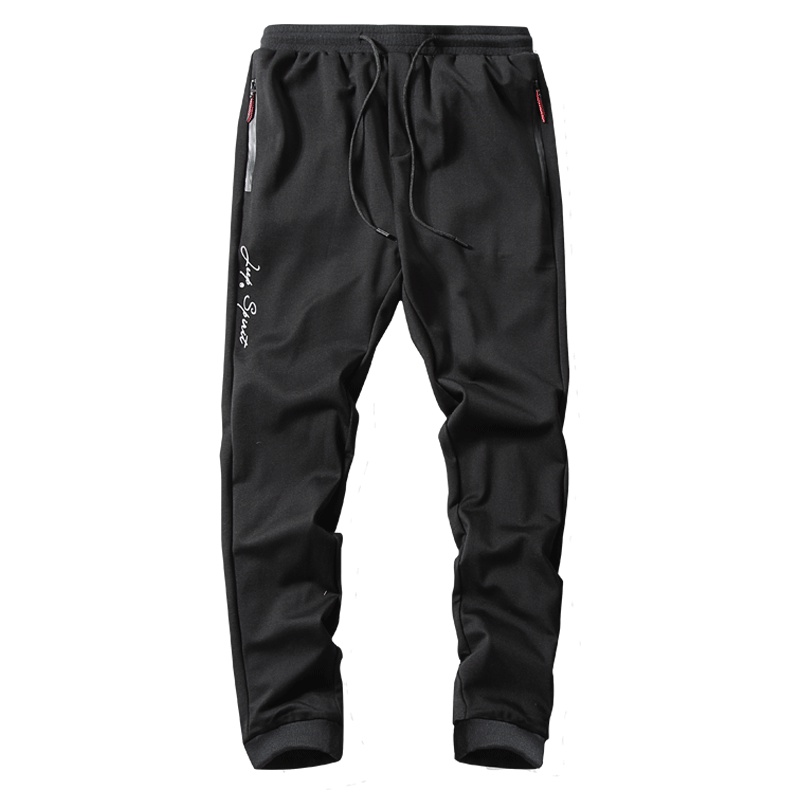 JEEP吉普运动裤春季束脚裤男士棉休闲宽松小脚潮流裤子春秋款大码卫裤