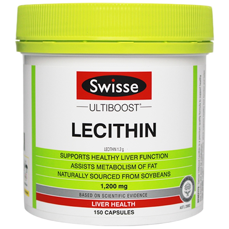 Swisse斯维诗 大豆卵磷脂胶囊 1200mg 150粒/瓶 呵护肝脏 维持中老年身体健康