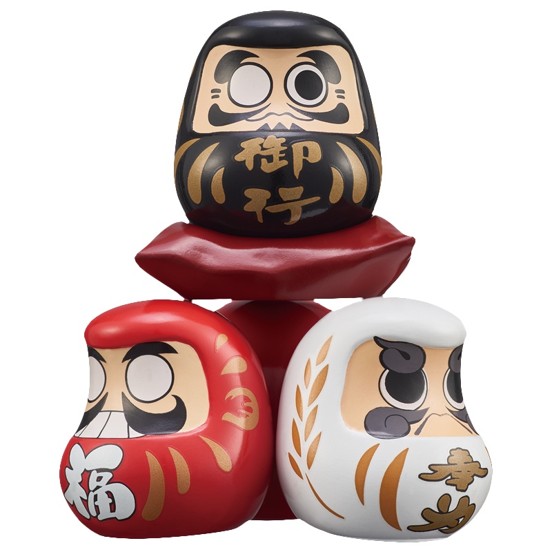 奥迪双钻阴阳师手办盲盒网易茨球Q萌造型随机达摩叠叠乐男孩女孩玩具整盒12只