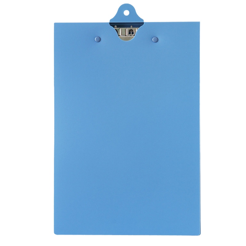 得力（deli）企业定制5333悬挂式文件夹 A4悬挂式文件夹板 金属单强力夹资料夹子 考勤签到日记录夹10个装JM