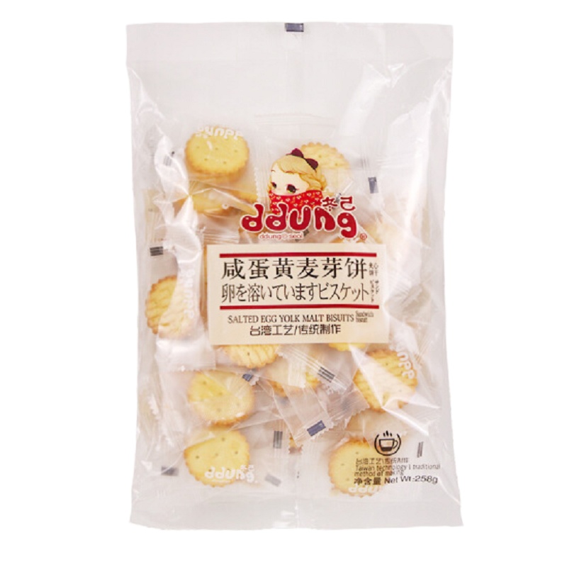 冬己咸蛋黄麦芽饼(夹心)258g (饼干)