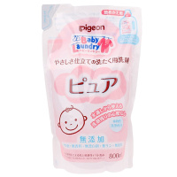 贝亲(PIGEON)婴儿衣物清洗剂补充装12105（温和洗净型）800ml