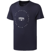 阿迪达斯男服短袖T恤2020新款宽松圆领休闲运动服FM6219