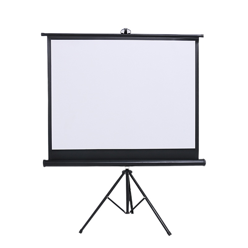84寸 支架投影幕布投影布 移动家用投影仪幕布 84寸16比9 白玻纤幕布