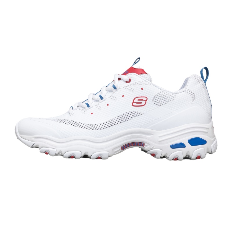 Skechers斯凯奇厚底老爹鞋男子小白鞋运动鞋888014