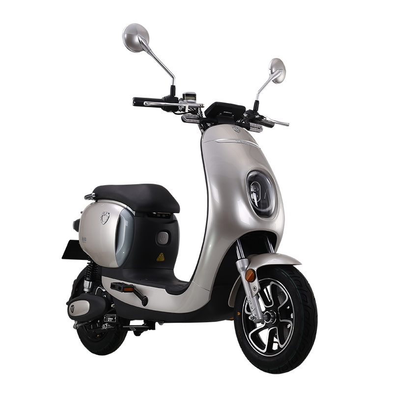 台铃(TAILG)米柚EB新国标电动自行车 48V一键启动碟刹电动车 成人代步踏板电瓶车