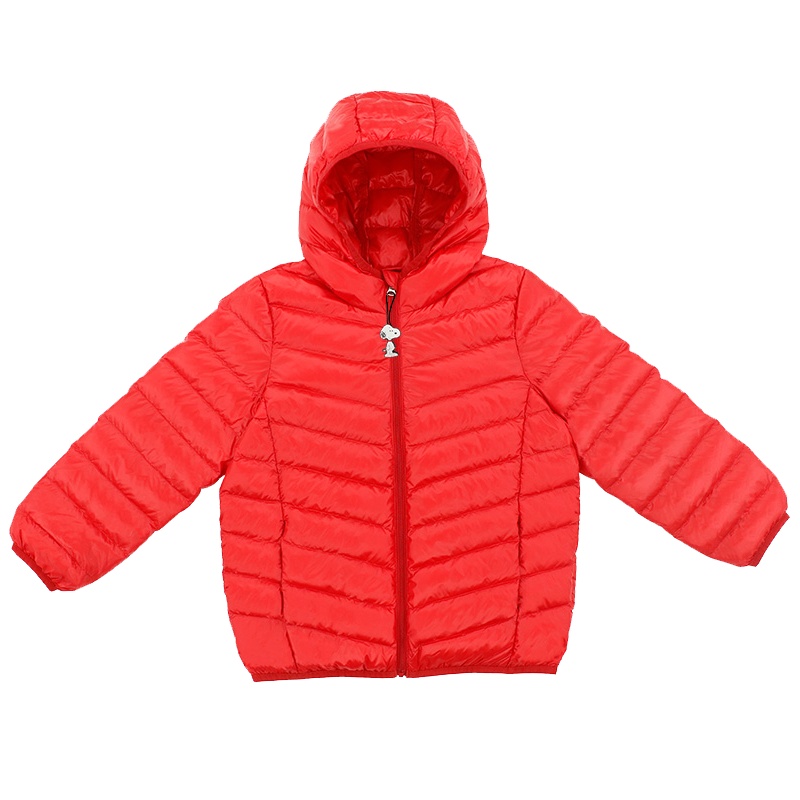 史努比儿童秋冬季轻薄羽绒服男童女童短款外套冬季内搭羽绒内胆S203999