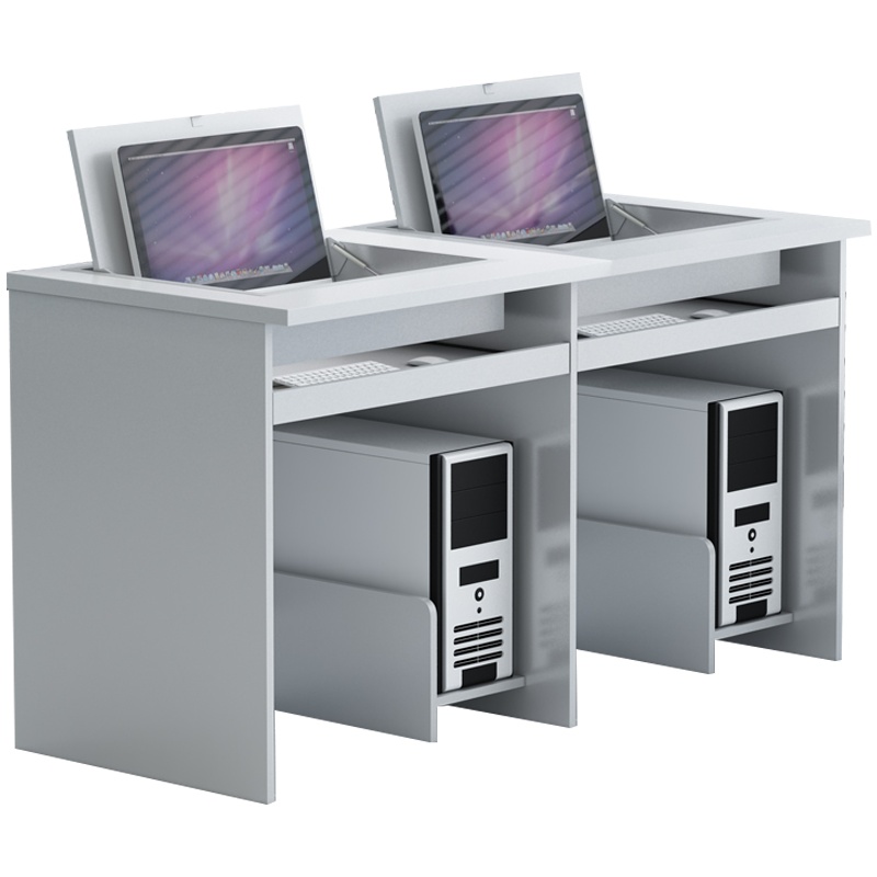 创世人 教室讲台演讲台多媒体讲台电脑桌1m