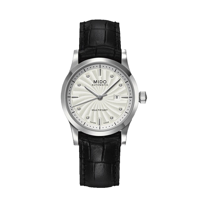 美度(MIDO)瑞士手表 舵手系列自动机械皮带女士手表M005.007.16.036.20