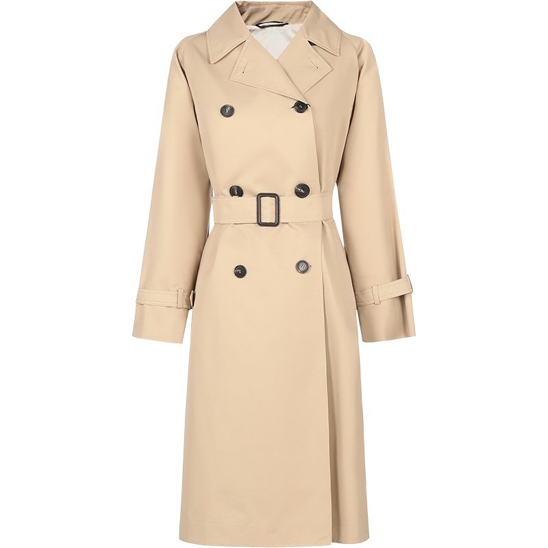 麦丝玛拉 MAX MARA WEEKEND 女士棉/聚酯纤维风衣外套DAMA