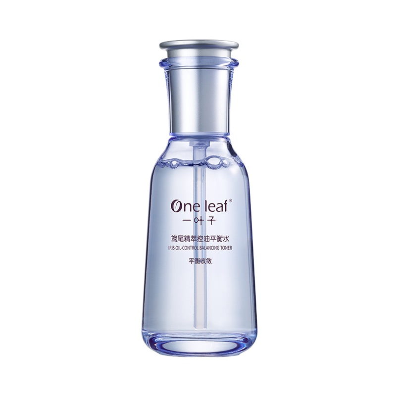 一叶子鸢尾精萃控油平衡水100ml清爽平衡细致收缩毛洁面洗面奶油皮水乳精华霜化妆品学生女
