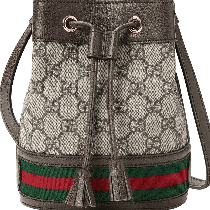 预售GUCCI Ophidia GG水桶包 迷你 550620 卡其色