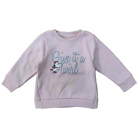 史努比(SNOOPY)女童加绒卫衣春秋冬长袖圆领套头卫衣100-130cm