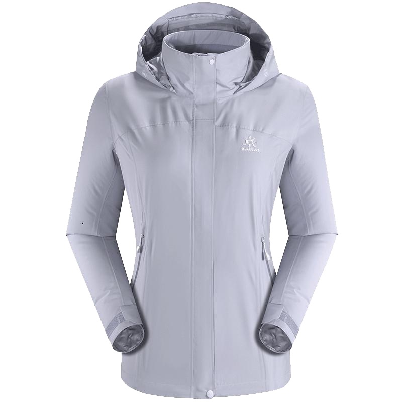 凯乐石户外运动男女款徒步登山防风透气单层冲锋衣外套