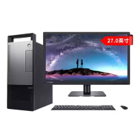 联想扬天T4900V商用台式电脑 (I5-9400/8G/1T/集显/ DVDRW/21.5英寸