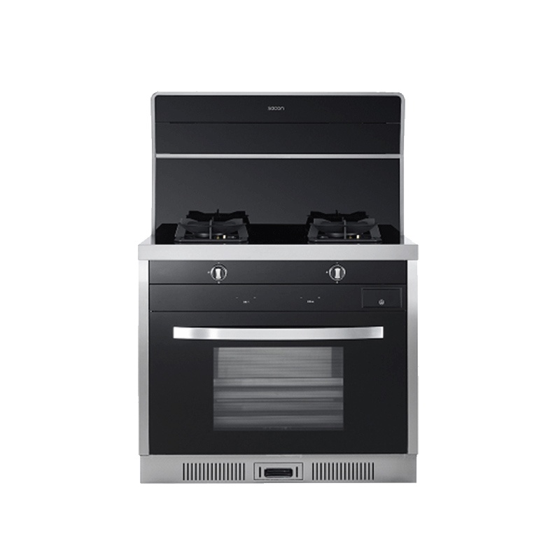 帅康 Sacon JJZ-FZ808 下排集成灶燃气灶16-17(m3/min)大风量烟灶套装吸油烟机燃气灶具蒸箱液化气