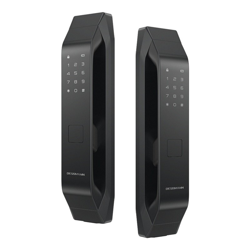 [预售]德施曼指纹锁密码锁全自动智能锁Q5P[升级款]电子门锁家用防盗门智能锁高端黑