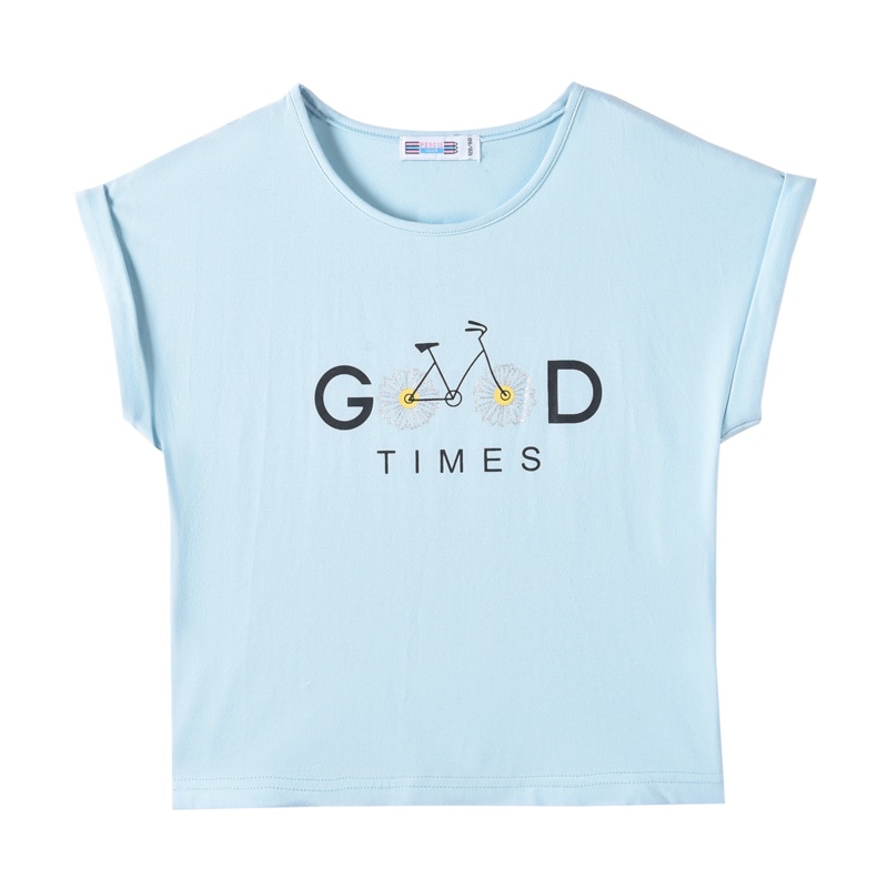 铅笔俱乐部童装2020夏装新款女童短袖T恤中大童休闲半袖儿童短袖