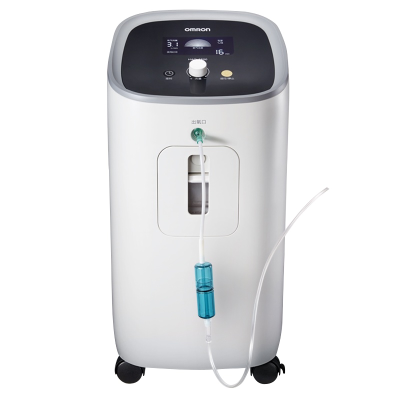 欧姆龙(OMRON)制氧机HAO-3800吸氧机医用氧气机家庭用氧气3L孕妇制氧器吸氧医院移动方便(器械)