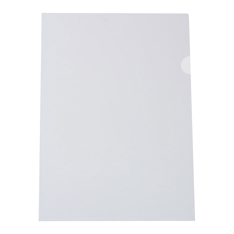 L型文件夹 TC-341 文件资料袋31*22cm PP透明塑料档案夹 (个)