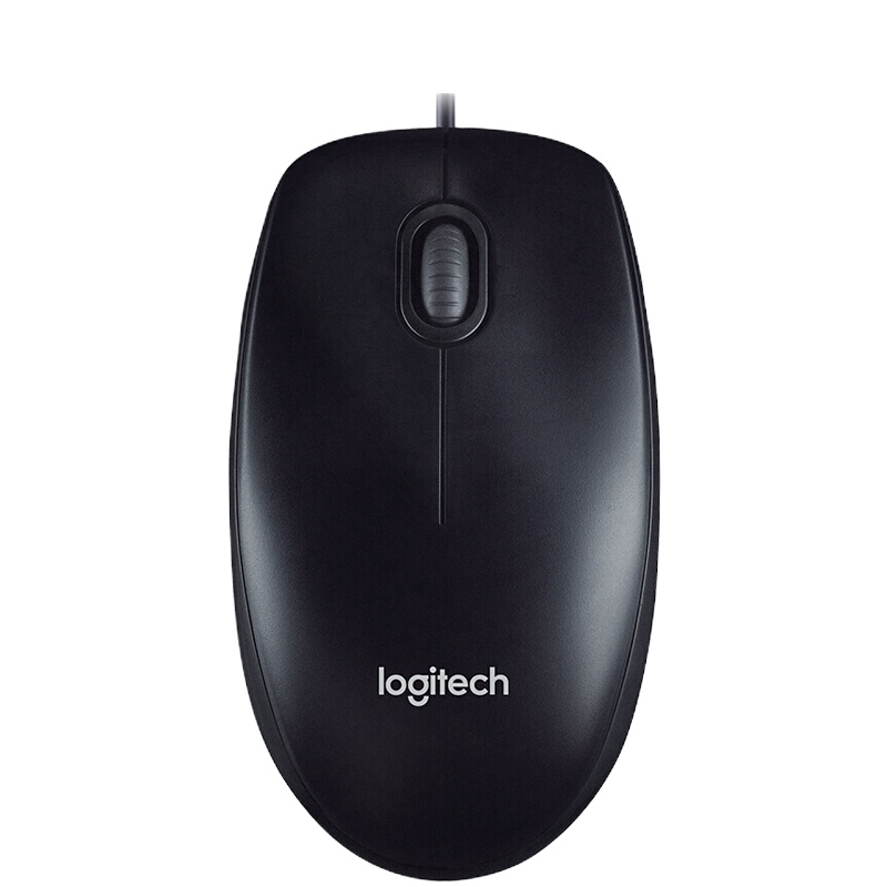 罗技(Logitech 有线鼠标USB M90 黑色