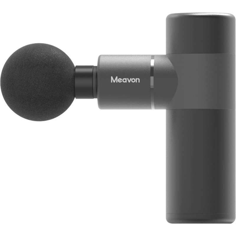 每物(meavon)筋膜枪灰色按摩枪肌肉放松迷你mini