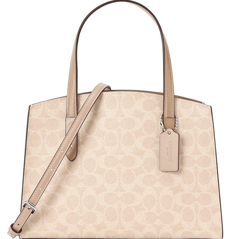 COACH 蔻驰 通勤肩背包 单肩包 斜挎包 LOGO印花老花32749