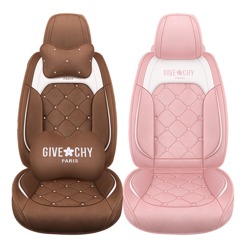 淘尔杰TAOERJ冬季新款汽车坐垫冬天短绒包围汽车座垫冬天车垫子座垫套