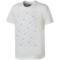 adidas阿迪达斯三叶草男子短袖T恤印花休闲运动服CW5180 L CW5180黑色