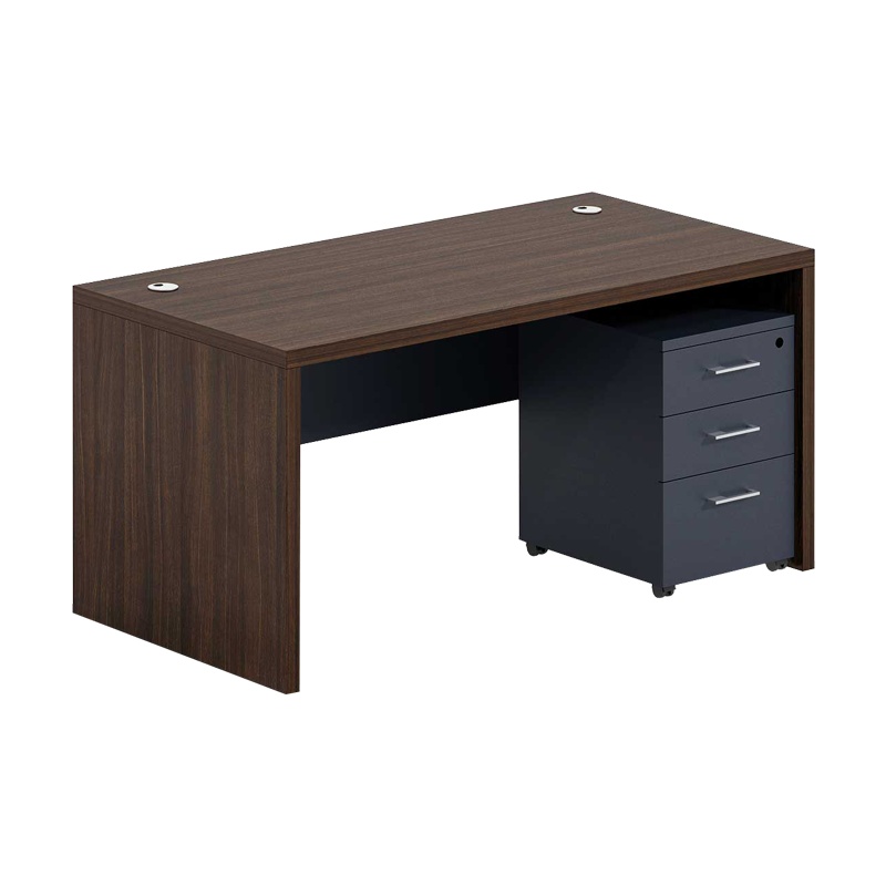 科朔 办公桌职员桌员工桌简约写字台板式办公桌1.6米KS-1608JC