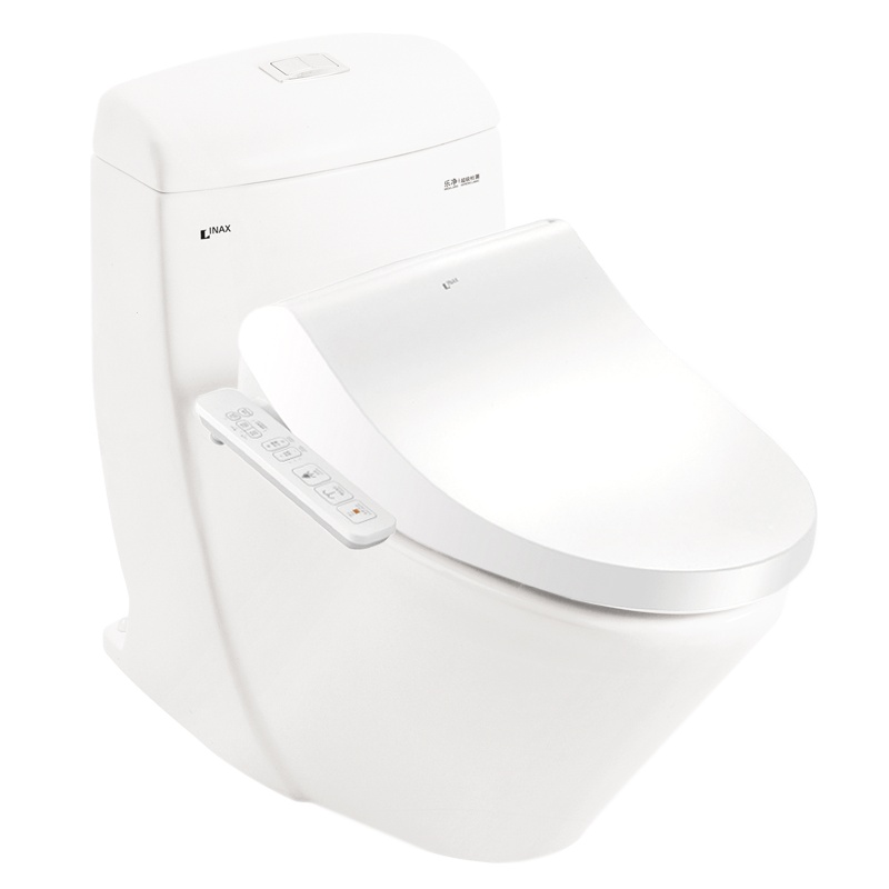 日本-伊奈(INAX)智能马桶套装一体式座便器全功能款智能盖板自洁釉面除臭烘干一键清洗妇洗虹吸马桶