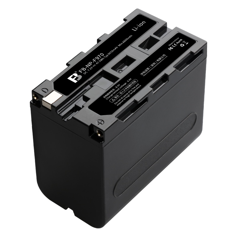 沣标索尼NP-F970相机电池SONY MC2500 NX100 NX3 摄像录像机F750通用