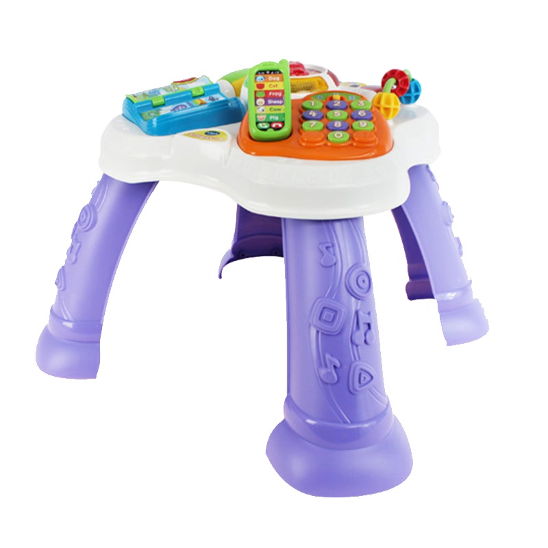 [苏宁自营]伟易达(Vtech) 多功能趣味学习桌 婴儿游戏桌中英双语可拆卸面板早教益智玩具