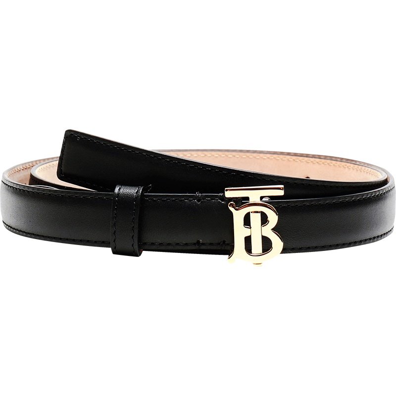 BURBERRY 博柏利 女款 皮质板扣式皮带腰带 80234391