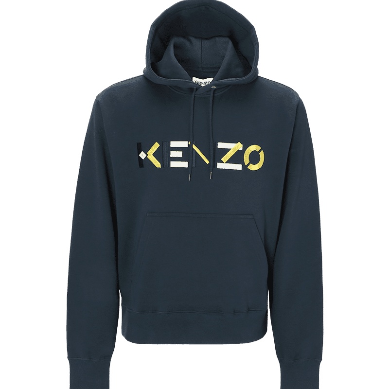 高田贤三KENZO LOGO连帽男士卫衣FA65SW3044MO