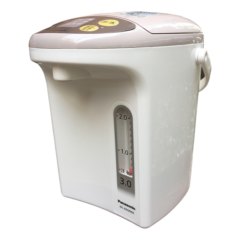 Panasonic/松下 NC-EN3000电热水壶瓶恒温全自动家用防干烧 自动断电 备长炭涂层内胆 4段温控