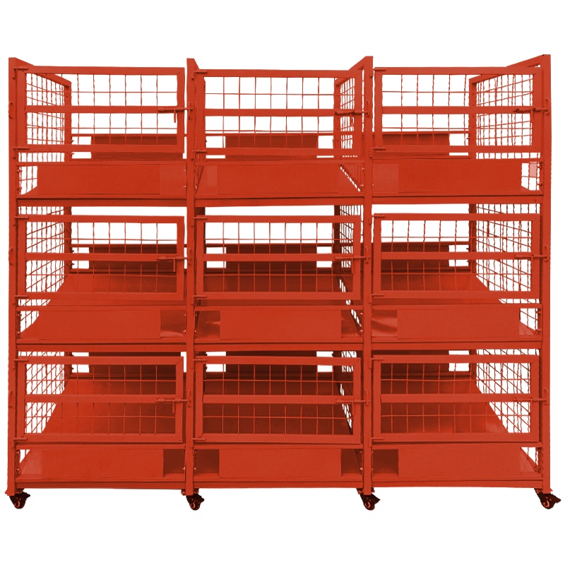 鑫金虎 快递分拣架货架仓储集包笼分拣框建包框集包架物流专用金属置物架可定制颜色备注
