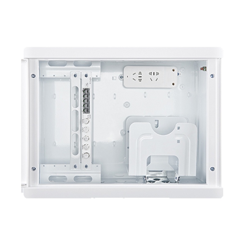 德力西弱电箱配电家用电视暗装光纤大号网络模块多媒体集线信息箱 含模块插座