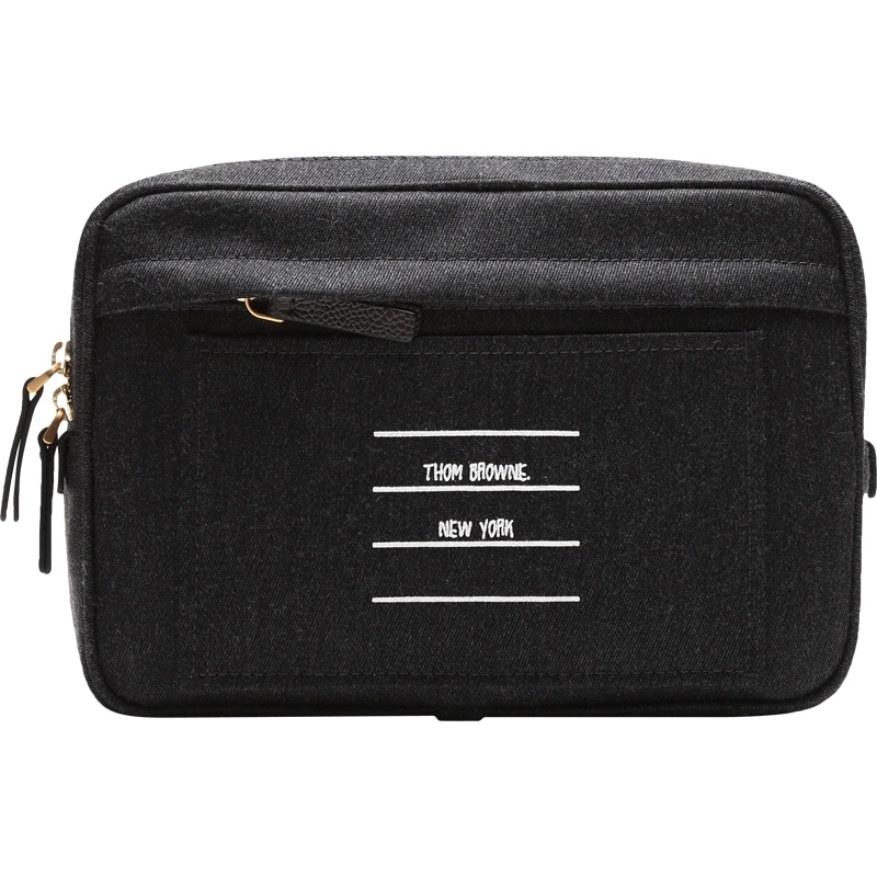 THOM BROWNE 汤姆·布朗 男士织物单肩斜挎包胸包腰包 MAG177A 05809