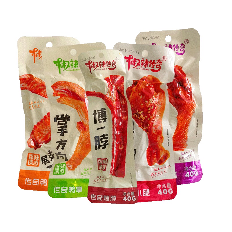 椒辣传奇香卤组合15袋装鸡爪鸡小腿鸭掌鸭翅鸭脖