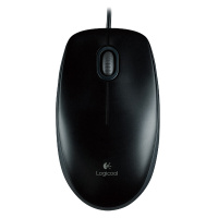 罗技(Logitech)M100r有线鼠标.黑色