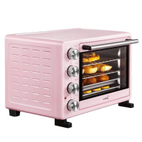 美的 PT25A0 家用多功能电烤箱 25升 上下独立控温 含钛加热管 机械式操控