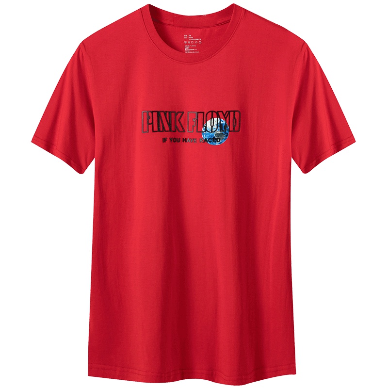 袋鼠(DAISHU)2019夏季新品 舒适简约圆领短袖t恤 DS11027