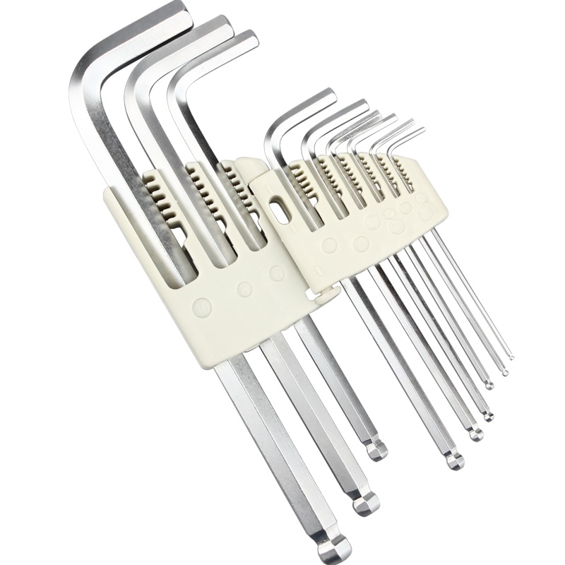 吉米家居 JM-G131510 9件套内六角扳手套装长型球头内六角螺丝刀1.5mm-10mm精工系列