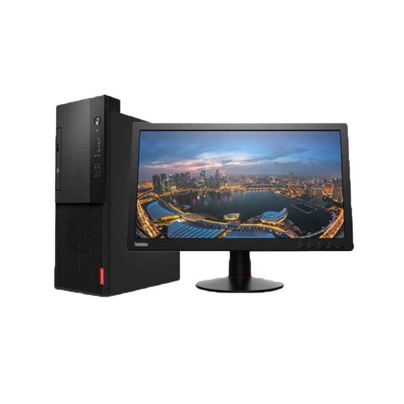 联想(Lenovo)扬天M4601K 商用台式电脑19.5英寸(G45604GB 500G 128SSD W10H)