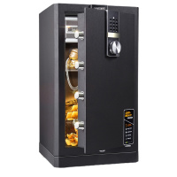 得力(deli)4089-APP 电子密码保险柜H830黑色保险箱APP云智能WIFI办公保险柜办公家用保险箱