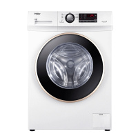 海尔(haier)10公斤洗衣机变频一级能效家用衣干即停洗烘一体洗衣机可手机操控XQG100U1 10公斤