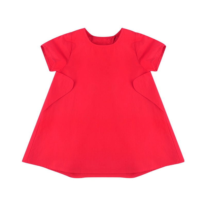 angeeb宝贝心语 0-4岁女童裙子女宝短袖夏装公主裙连衣裙 2色可选【专柜同款】